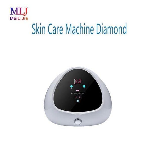

2019 dhl diamond microdermabrasion hydrafacial tips vacuum suction facial peel skin care machine home use7765388, Black;white