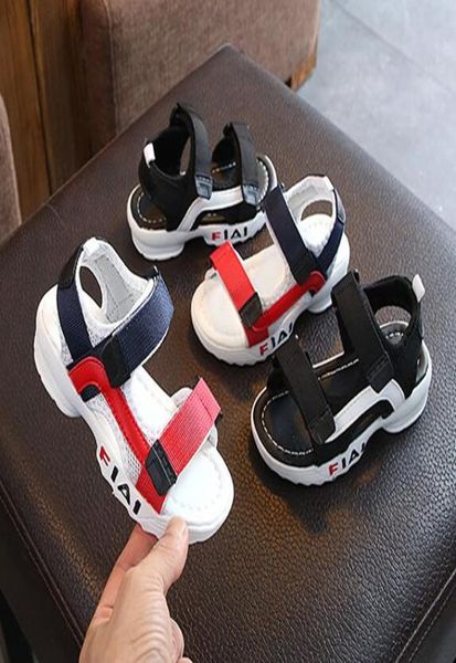 

baby comfortable sandals summer new boy girls beach shoes kids casual sandals children fashion sport sandals6196515, Black;red
