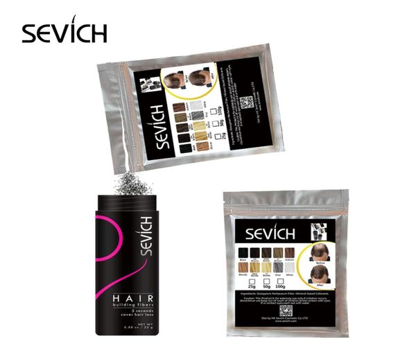 

sevich hair keratin fiber hair loss treatment spray styling powder applicator 100g replacement bagged5271891