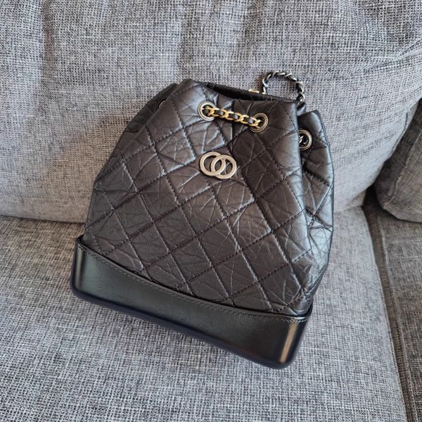 

2023 classic cc hobo backpack style backpack lambskin schoolbag womens men new crossbody handbags clutch bag quilted shoulder chain travel d