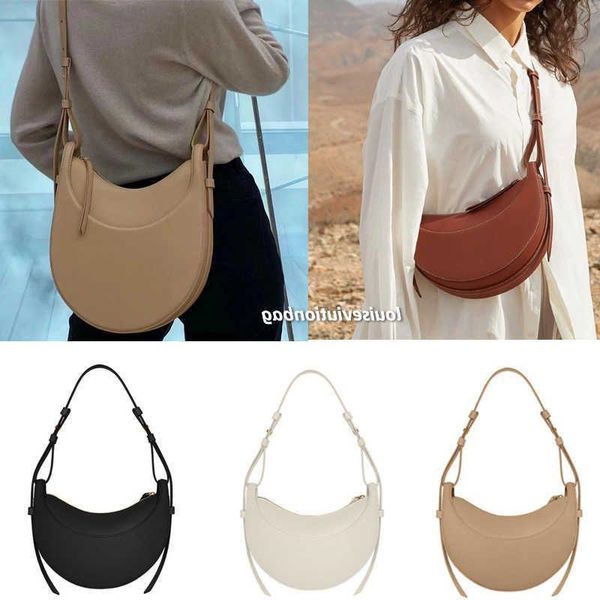 

no 10 womens shoulder bags numero dix number ten half moon designer handbags leather fashion bag polene crossbody purse with box