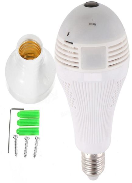 

anspo 1080p960p wifi panoramic bulb cameras 360 degree home security camera system wireless ip cctv 3d fisheye baby monitor3048709