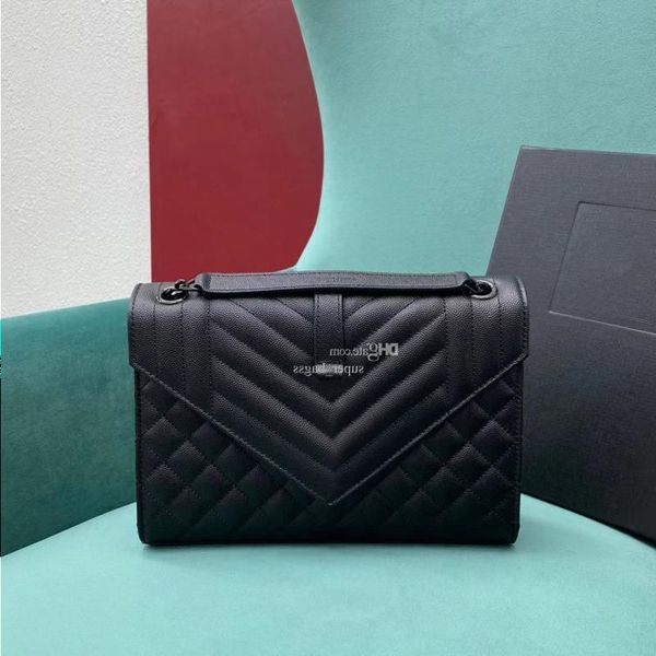 

lm40156v designer evening bag genuine leather handbag 24cm luxury shoulder bag delicate knockoff flap bag with box yy002 gdajs