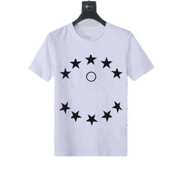 

designer mens t shirt summer new clothes fashion leisure streetwear short sleeve slim fit hip hop black asian size m-xxxl european american, White;black