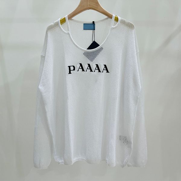 

women's knits tanks clothing sleeve summer retro o-neck hollow knit sleeveless sweater classic quality 40-65kg very elastic sunscreen c, White