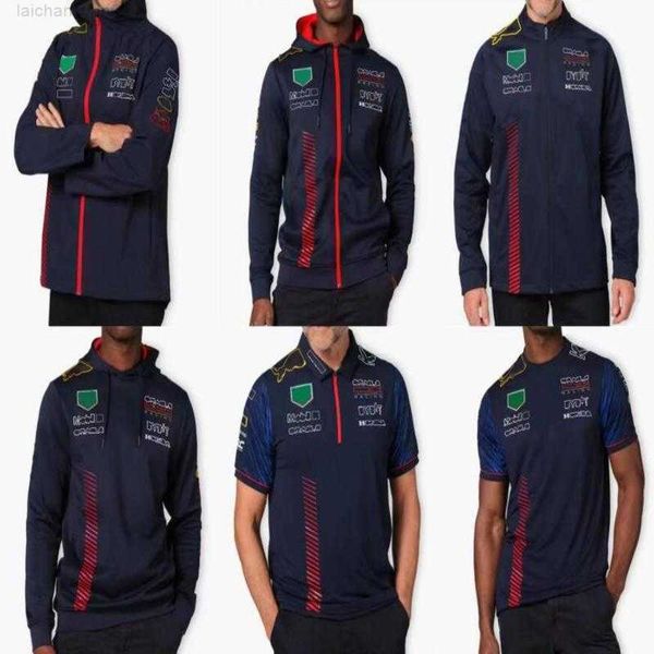 

2023 f1 formula one lapel t-shirt new summer team polo suit same customn9j2, White;black