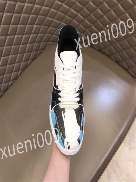 

2023 designer men women casual shoes triple white black sneakers gomma leather trainer printed platform trainers shoes wd230602