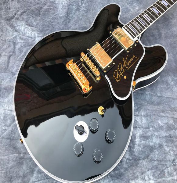 

custom bb king electric guitar gold hardware bridge wraparound fingerboard ebony1645646