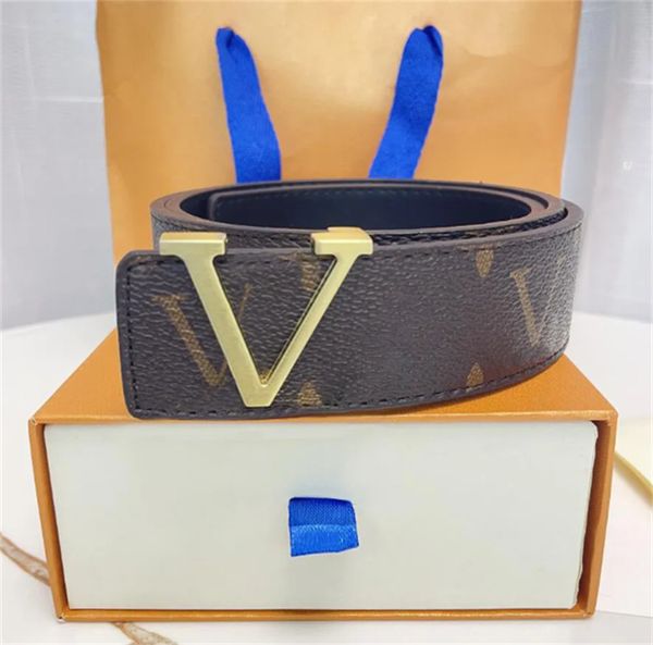 

designer belt fashion buckle genuine leather belt width 38mm 18 styles highly quality with box designer men women mens belts aaa609, Black;brown