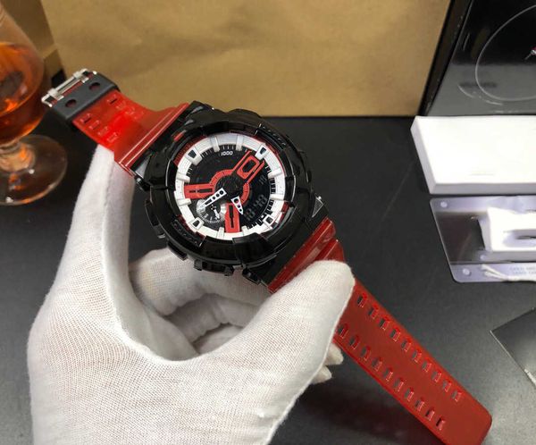 

men's luxury fashion movement watch quartz movement waterproof and shock-proof diving watches multiple colors rubber watches women watc, Slivery;black