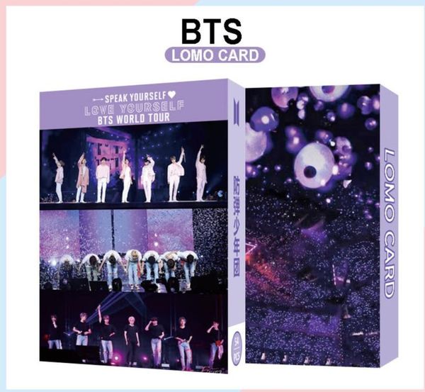 

10boxeslot bts word lomo card 0123456789101112138978536