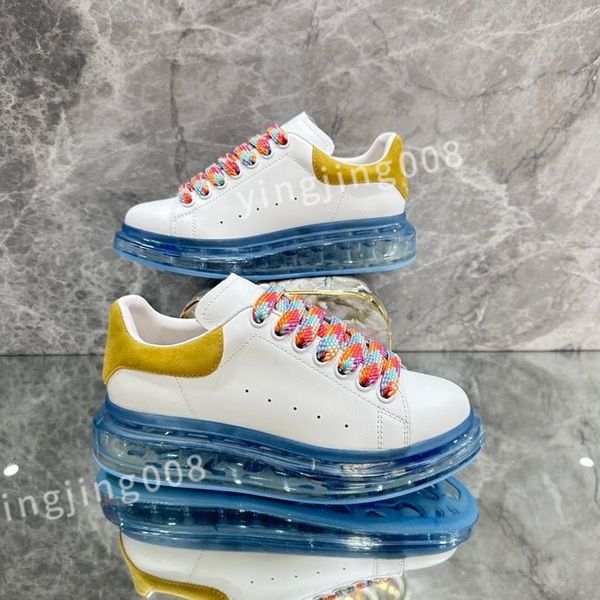 

2023 luxury quality mens casual shoes women sneaker footwear rubber platform sneakers white black leather comfort trainers xsd230415