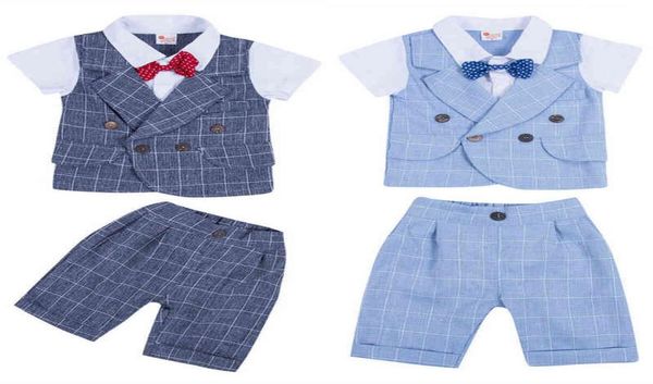 

new toddler baby boy wedding formal suit bowtie gentleman pants outfit set 04y aa2203161698732, White