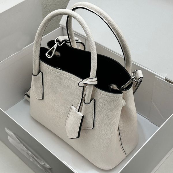 

designer tote bag double bag leather shoulder bags crossbody purse luxurys handbags lady handle pocket the tote bag calfskin purses designer