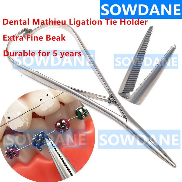 

other oral hygiene dental orthodontic mathieu elastic placement ligation ring ligature tie holder 14cm fine beak laboratory tool 230704
