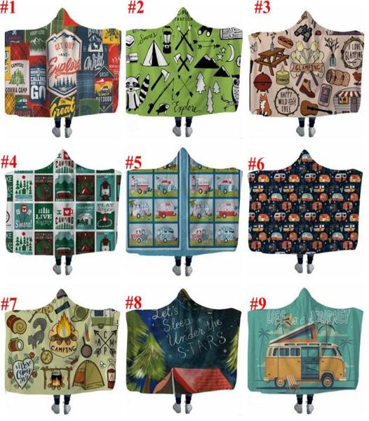 

hooded blankets camping picnic cloak camper throw blanket sherpa fleece cape national flag wrap mantle swaddling bathing tow8670003