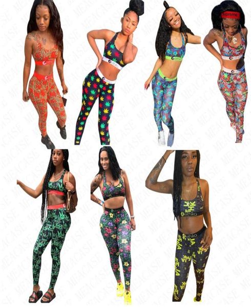 

women swimwear swimsuit crop push tank vest bras and leggings pants 2 piece swimsuit floral flowers crwon beachwear d61704891947, White