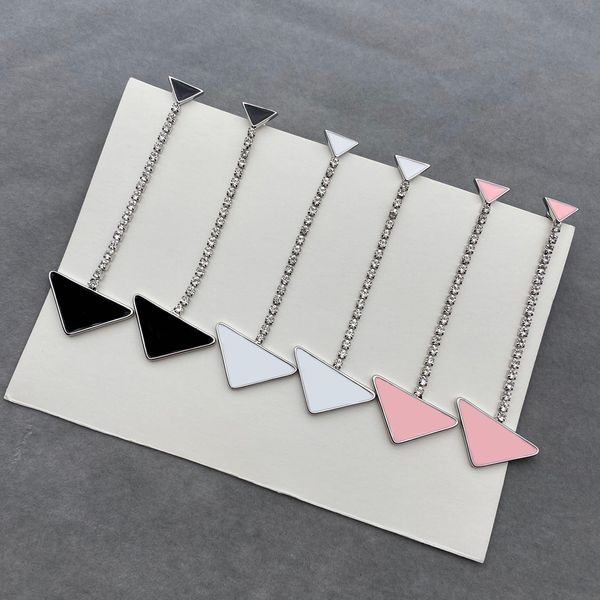 

triangle letter stud earring antique design with stamp fashion jewelry accessories for gift party dangle earrings girls, Golden;silver