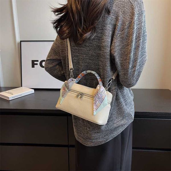 

lady evening bags small style portable lunch box bag summer simple one shoulder crossbody square versatile underarm women's 230704