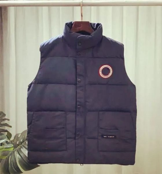 

canadian usa winter outdoor popularity mens down vests luxury bodywarmer fashion jackets womens gilet designer coat male doudoune luxe goose, Black;white