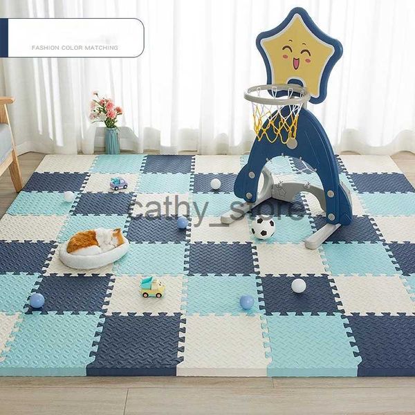 

mats 16/24pcs baby eva foam play puzzle mat black and white interlocking exercise tiles floor carpet and rug for kids pad 30*30*1cm x0704