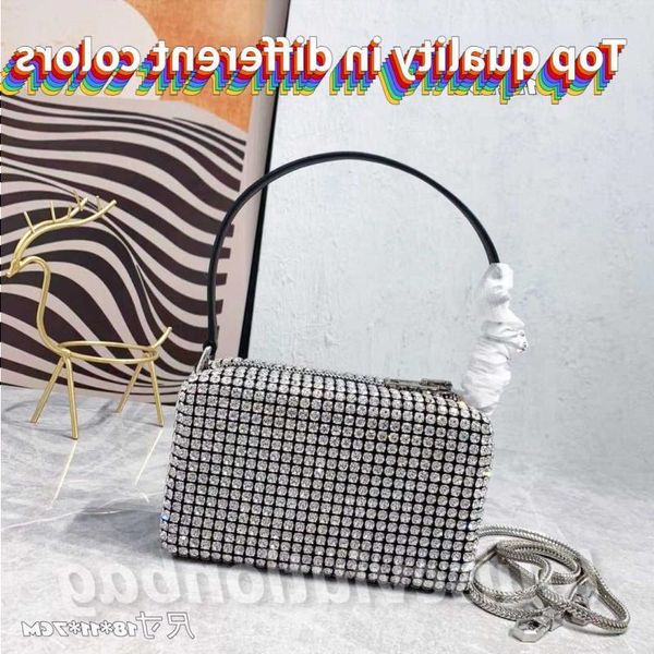 

lm40156v designer bag crossbody bag wang zipper diamond shoulder bag ladies fashion hardware buckle genuine leather shoulder strap