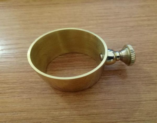 

1pcs sax parts perfect beautiful alto saxophone ligature bakelite flute head clamp1404851