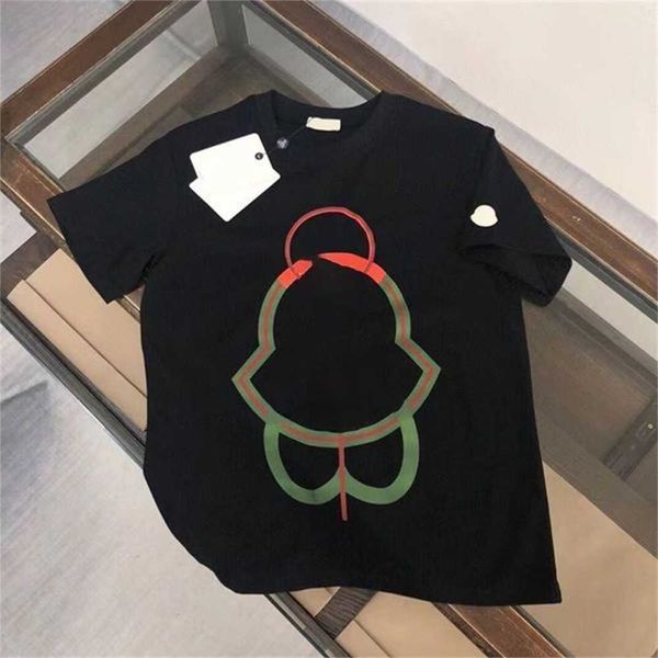

designer t shirt mens fashion letter printed tshirts clothing casual cotton short sleeve men women t-shirt m onclers hight quality solid col, White;black