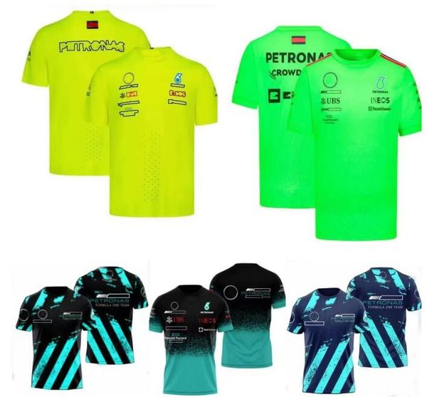 

new formula 1 formula 1 racing body shirts summer round neck polo shirt with custom