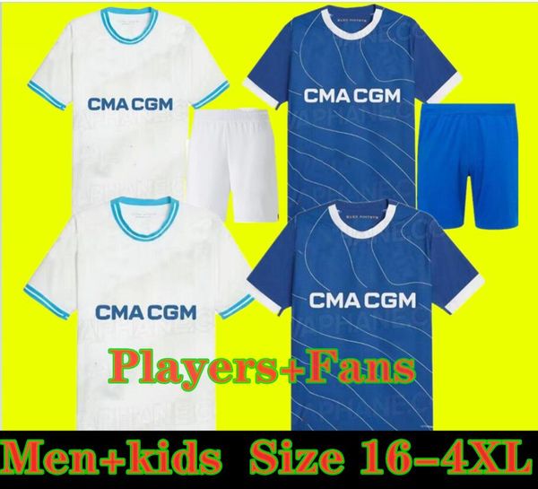 

23 24 soccer jerseys 2023 2024 marseille maillot foot cuisance guendouzi alexis gerson payet clauss football shirts veretout under nuno mbem, Black;yellow