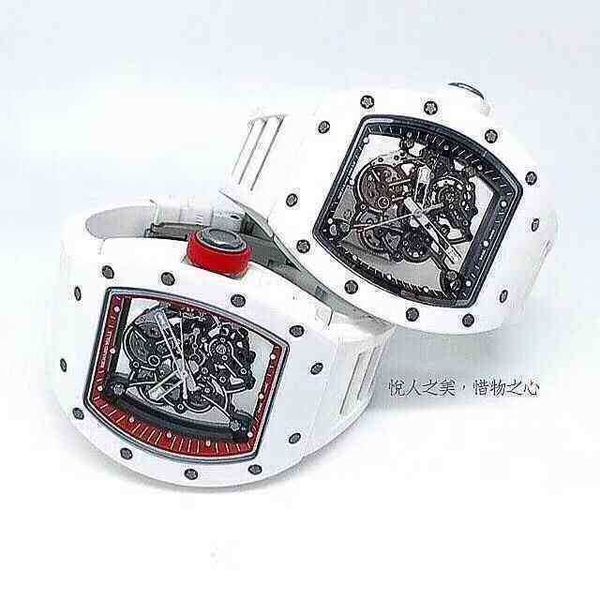

mens watch designer movement automatic luxury richa mill men's mechanical mill 055 high quality, Slivery;brown