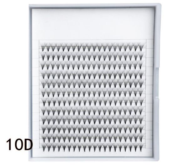 

qsty eyelashes premade wide fans 10d faux mink hair natural long grafting false lashes short stem russian volume professional eyel9654547