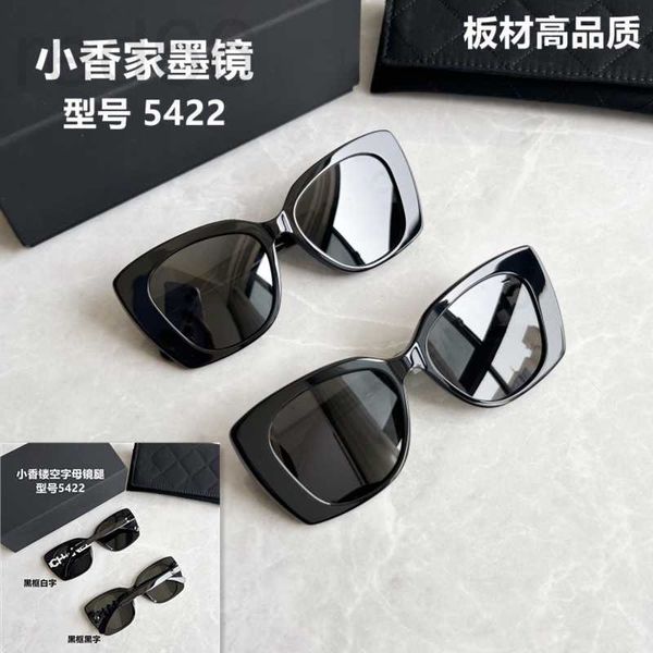

sunglasses frames designer small sunglasses ch5422 hollow out letter black and white two color fashionable elegant women's driver z70s, Silver