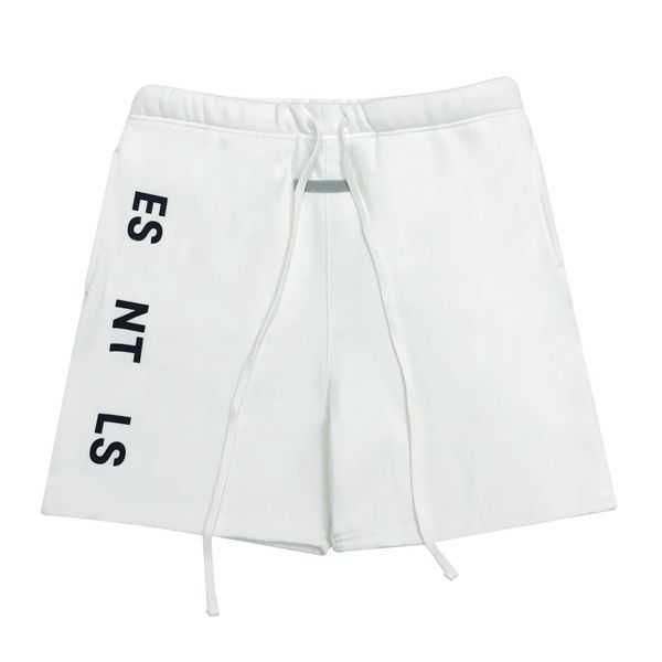 

designer men's shorts luxury summer black running loose tide high street leisure white grey sports jog fitness quick dry gym size s m, White;black