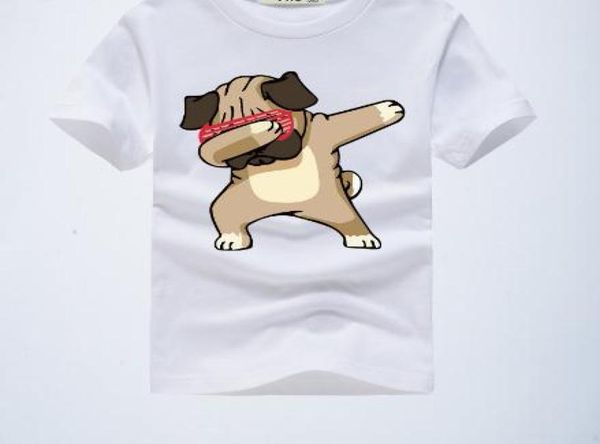 

brand new fashion summer tshirt 3d print casual tees cotton kids boy girls clothes size 8 10 12 14 year3998174, Blue