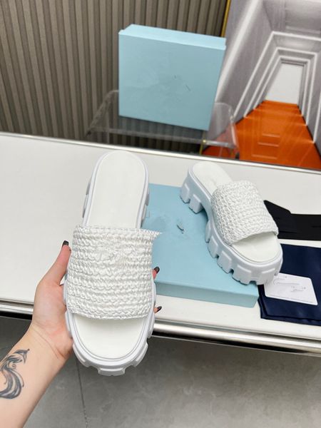 

designer woody womens sandals mules cross cloth slippers light tan beige white black pink lace lettering fabric canvas slippers women summer