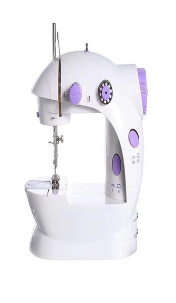 

202 portable household electric mini sewing machine speed adjustment with light handheld sewing machine euus plug7424046