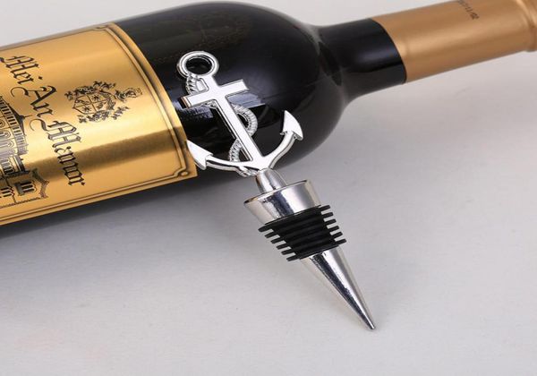 

10 pieceslot unique wedding and party favors gift of nautical themed anchor bottle wine ser favor for guest bridal shower5461244
