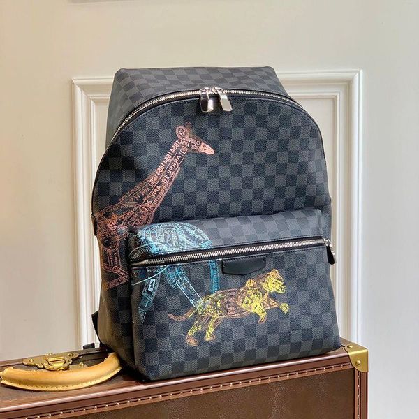 

lm40156v designer backpack genuine leather shoulders bag 40cm luxury schoolbag delicate knockoff man bag with box yl309 nnsmg