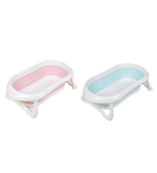 

mry portable folding children bathtub new multifunctional newborn baby folding bath tub baby swim tubs bath body washing1803018