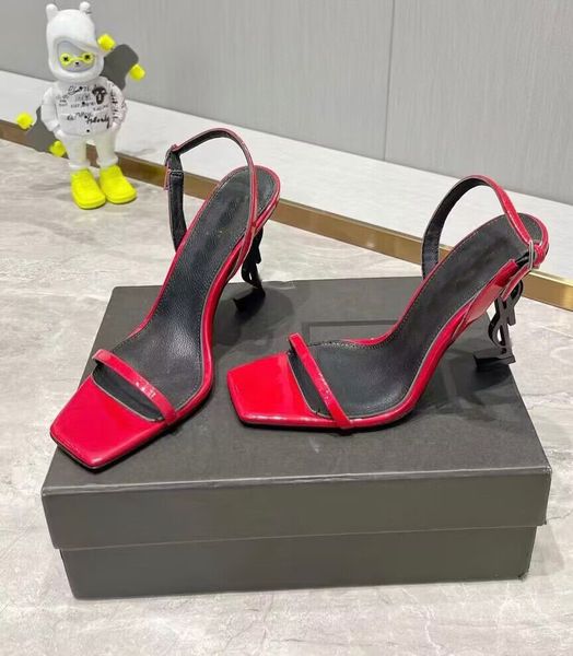 

women luxury sandals dress shoes designer stiletto heels patent leather gold black nuedes red womens lady fashion yslity party wedding offic