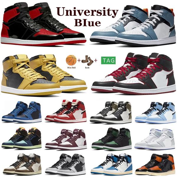 

2023 men women low basketball shoes og 1 triple white shadow designer university blue unc black bred light smoky grey mens sneakers eur 36-4