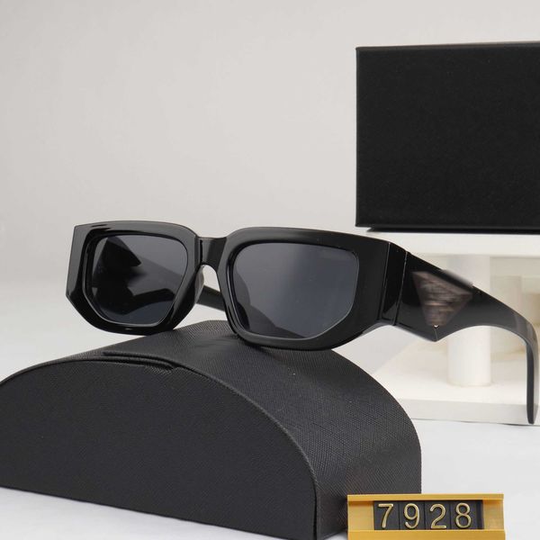 

2023 pujia new high definition fashion sunglasses small frame 8297, White;black