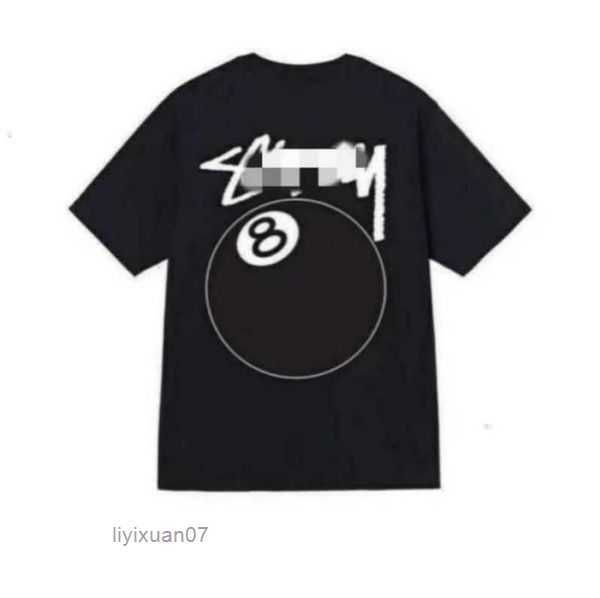 

stussys t shirt ins fashion mens designer tees ice cream t shirt summer casual short sleeve breathable dice print round neck tshirt luxury, White;black