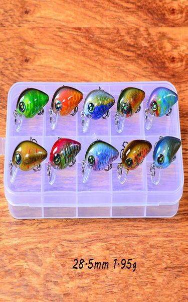 

285mm 195g crank hook hard baits lures 12 treble hooks 10 colors mixed plastic fishing gear 8 pieces box whb145253192