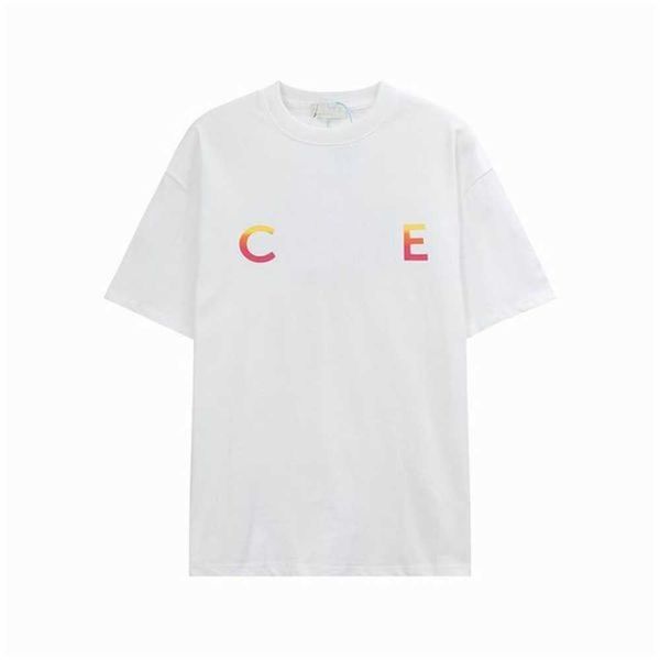 

2023 new designer t shirt for mens casual summer man womens trend tees letters letter print classic short sleeves tshirt luxury print in cot, White;black
