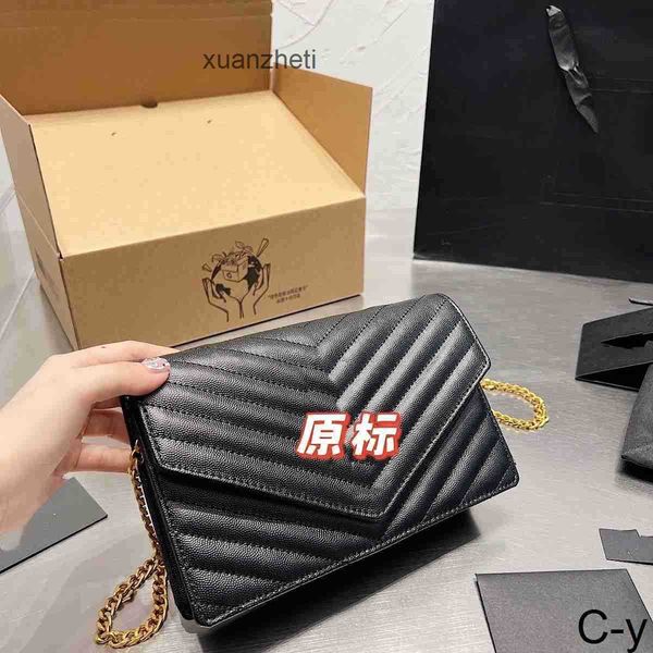 

women's classic yslbag lady classic shoulder designer purse flap chain siant satchel bag kate flip luxury handbag paris lourent trendy