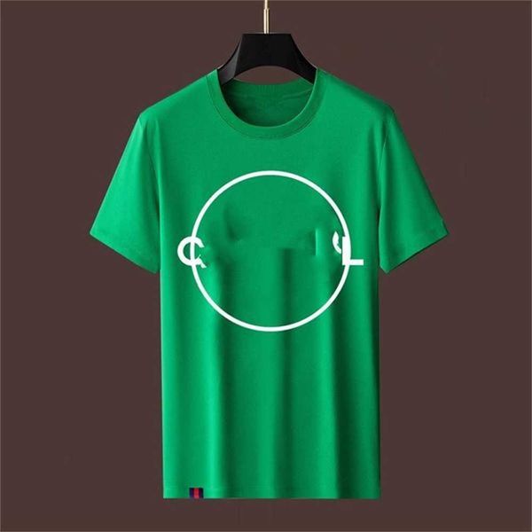 

2023 fashion shirt luxury clothing t shirts mens designers tshirts mens loose apparel versatile breathable men short sleeve summer casual ma, White;black