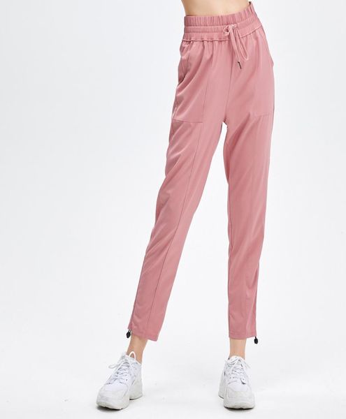 

legging style popular leg shaping sports pants female slimming loose casual running straight leg closing outdoor yoga training workout601039, White;red