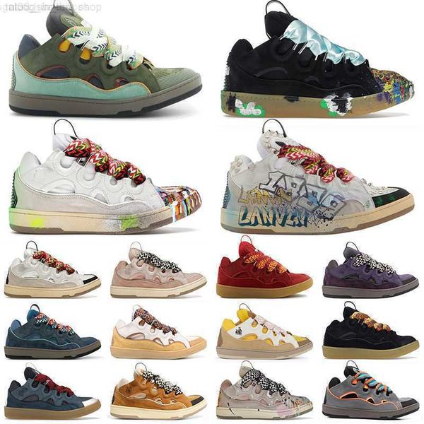 

luxury lan dress shoes men women designer sneakers leather curb sneaker fashion pairs lace-up extraordinary trainers vins calfskin rubber sh